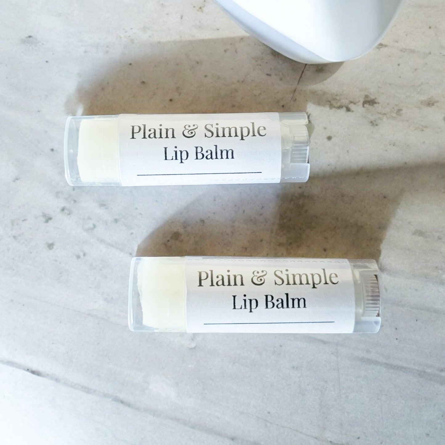 Plain & Simple Lip Balm