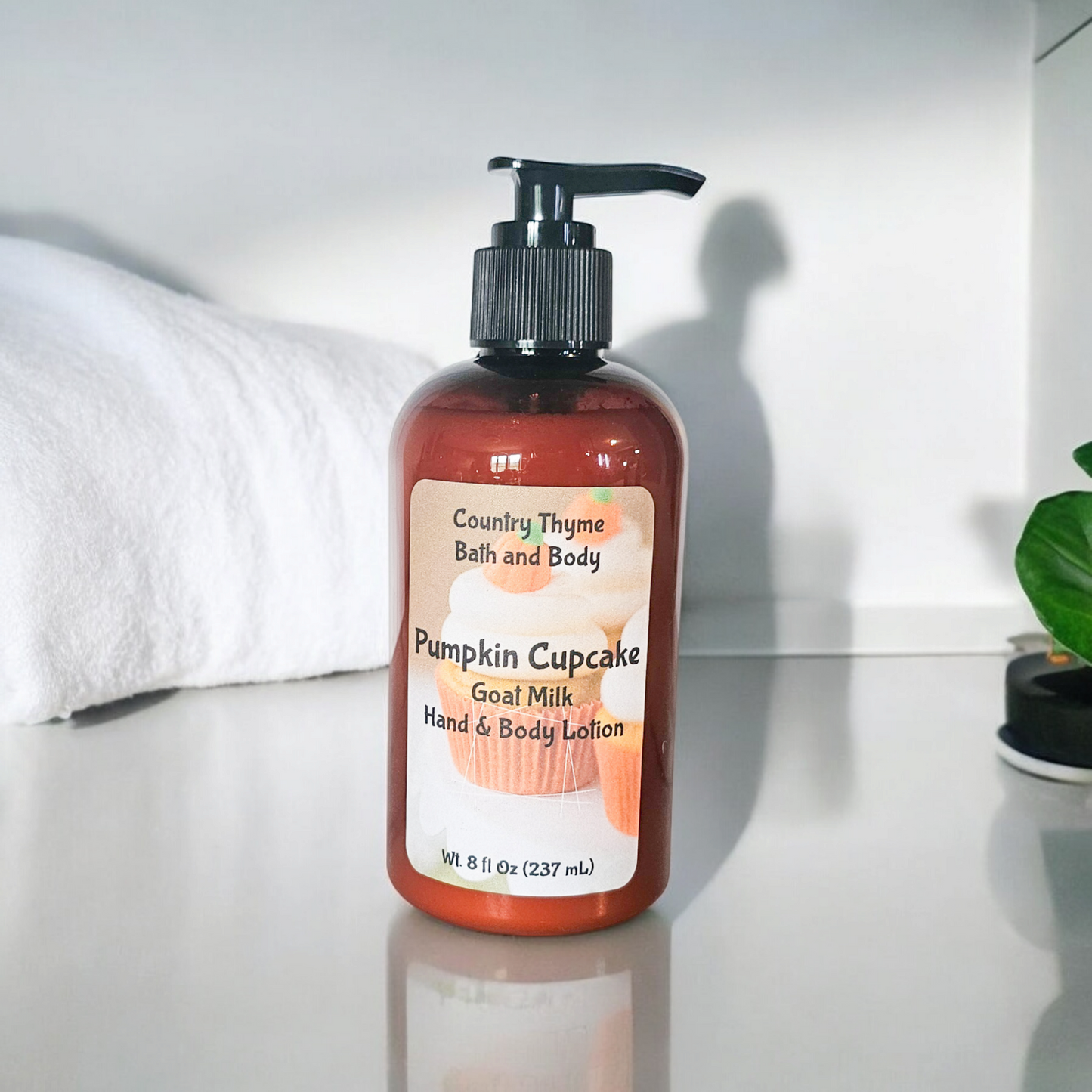 Pumpkin Cupcake Goat Milk & Honey Body Lotion