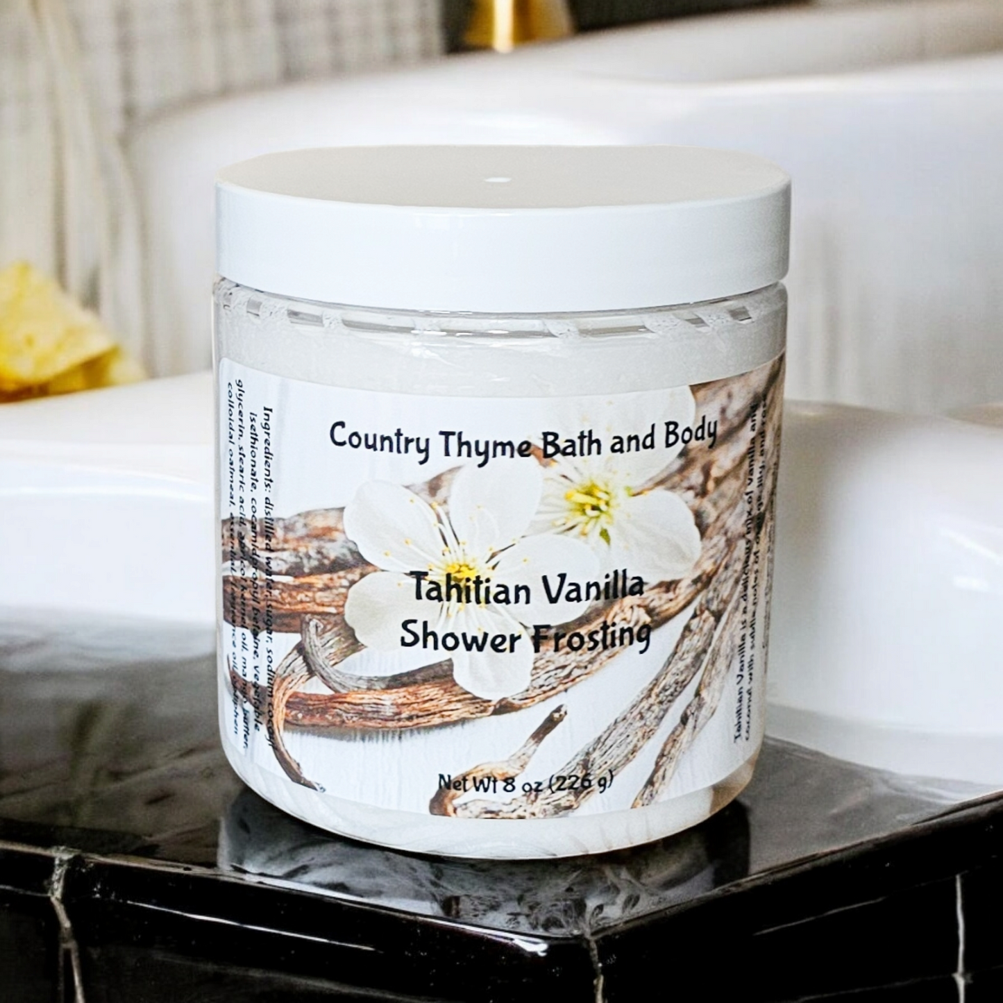 Tahitian Vanilla Shower Frosting