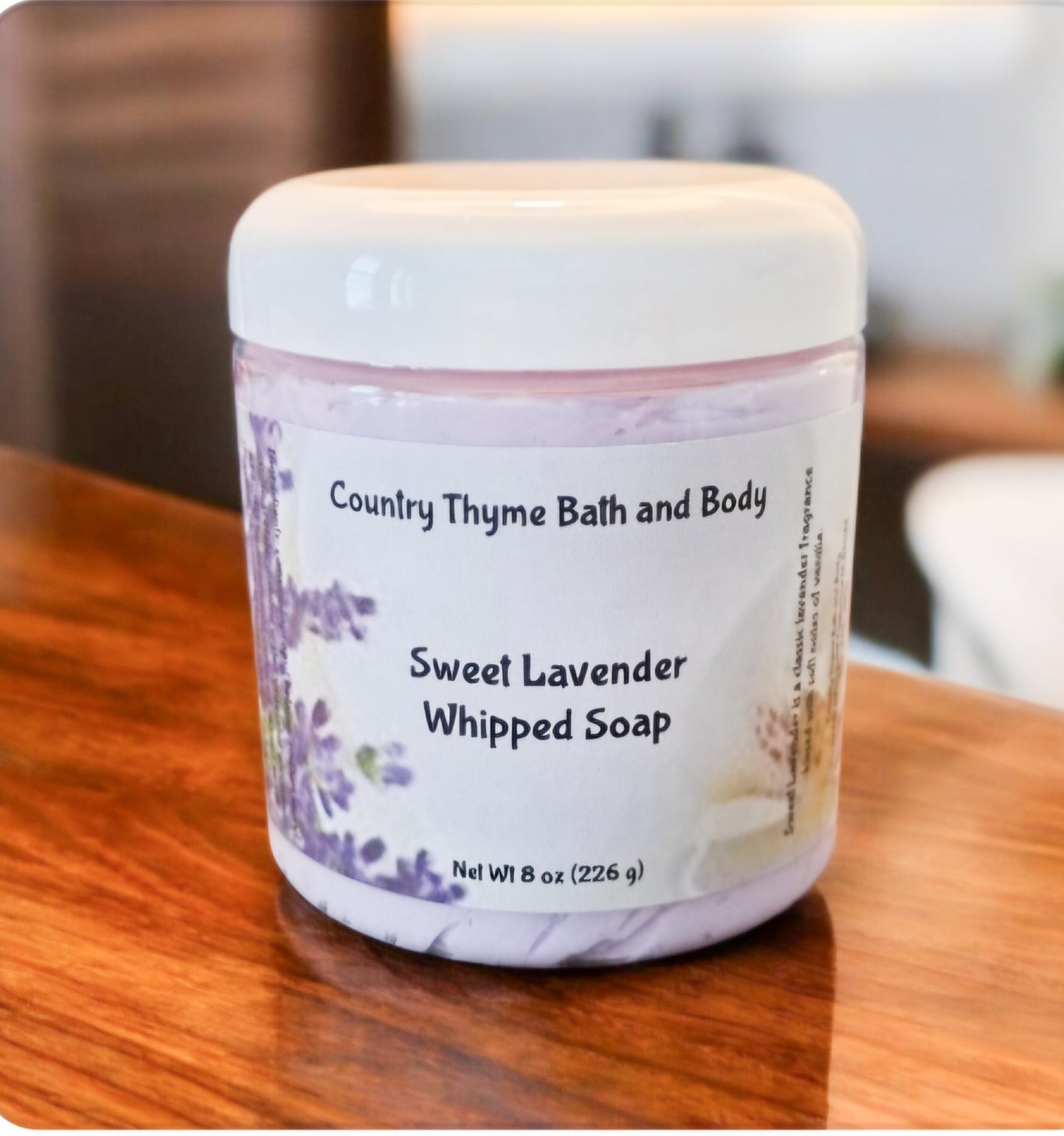 Sweet Lavender Whipped Soap
