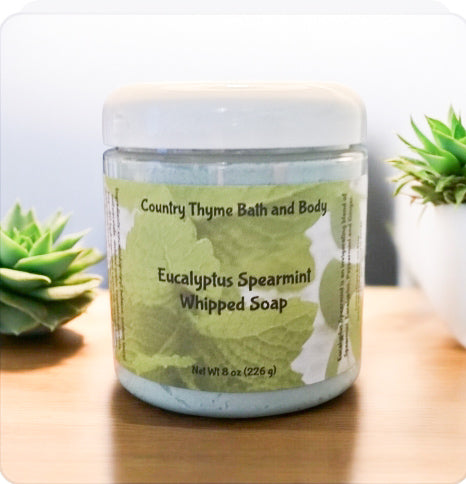 Eucalyptus Spearmint Whipped Soap