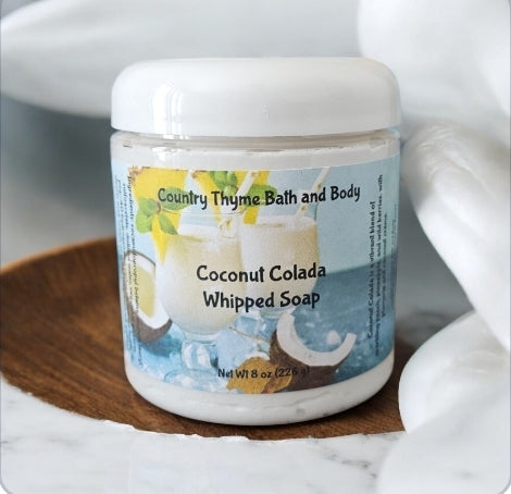 Coconut Colada Whipped Soap