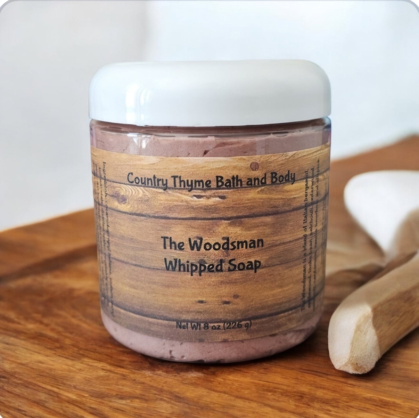 The Woodsman Whipped Soap