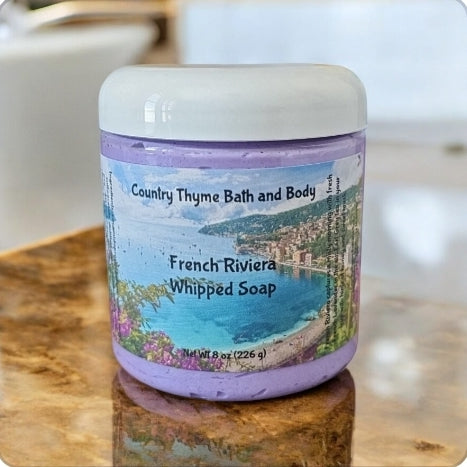 French Riviera Whipped Soap