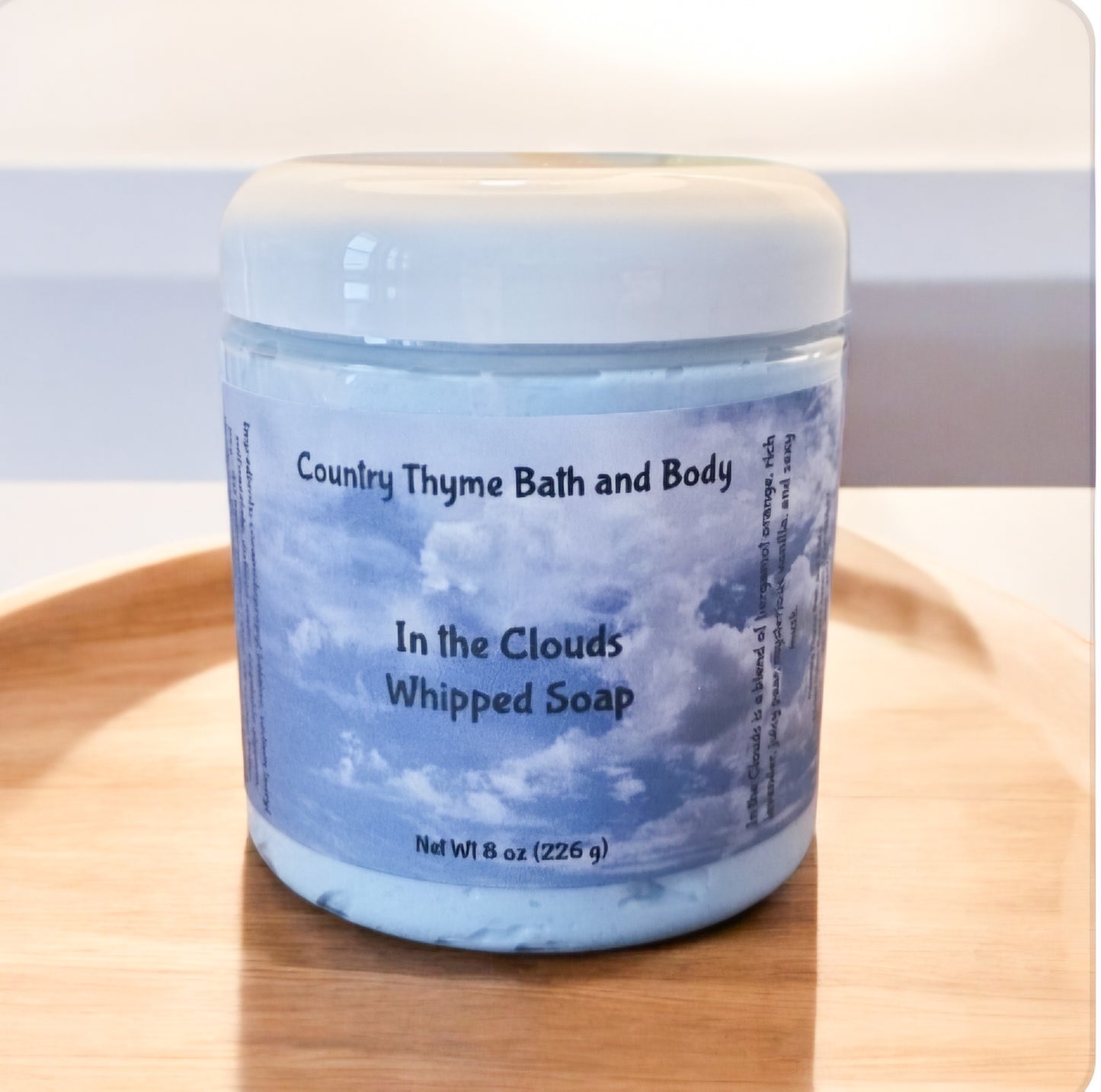 In the Clouds Whipped Soap